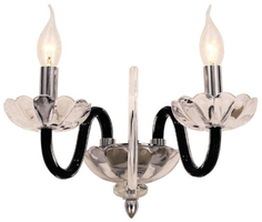 Бра LUMIEN-HALL "Дайом" (2023/2W-BKCR)