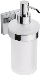 Дозатор для жидкого мыла BEMETA Beta, 230 мл, настенный, хром (132109017)