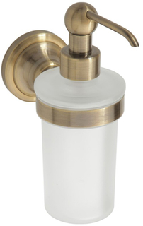 Дозатор для жидкого мыла BEMETA Retro, настенный, 300 мл, бронзовый (144109017)