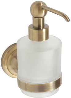 Дозатор для жидкого мыла BEMETA Retro, настенный, 200 мл, бронзовый (144109107)