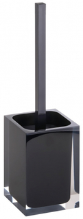 Ершик для унитаза BEMETA Vista, напольный, чёрный (120113316-100)