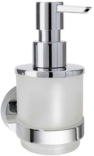 Дозатор для жидкого мыла BEMETA Omega, стеклянный, настенный, хромированный (138709041)