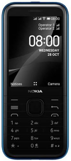 Мобильный телефон Nokia 8000 4G DS Blue (TA-1303)