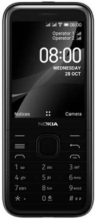 Мобильный телефон Nokia 8000 4G DS Black (TA-1303)