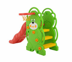 Игровой набор BabyStyle Горка с кольцом &quot;Мишка&quot; 168х86х114 см (разноцветный)