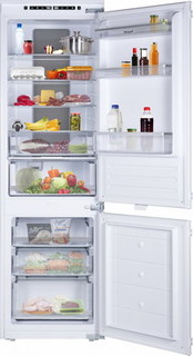 Встраиваемый двухкамерный холодильник Weissgauff