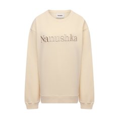 Хлопковый свитшот Nanushka
