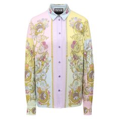 Рубашка из вискозы Versace Jeans Couture