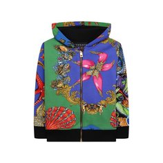 Хлопковая толстовка Versace