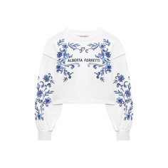 Хлопковый свитшот Alberta Ferretti junior