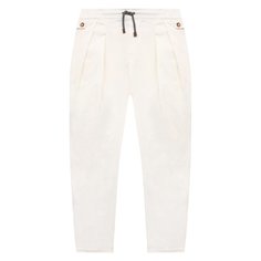 Хлопковые брюки Brunello Cucinelli