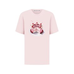 Хлопковая футболка Alexander Wang
