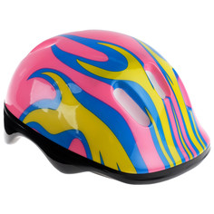 Шлем защитный детский ot-h6, размер m (55-58 см), цвет розовый Onlitop