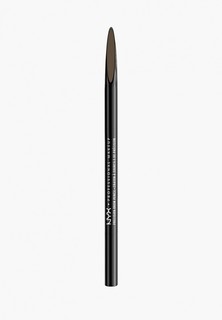 Карандаш для бровей Nyx Professional Makeup Precision Brow Pencil, оттенок 04, Ash Brown, 0,13 г