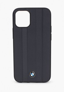 Чехол для iPhone BMW 12 mini (5.4), Signature Genuine leather Tire marks Navy