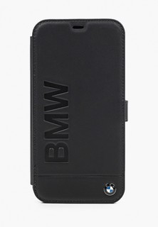 Чехол для iPhone BMW 12 Pro Max (6.7), Signature Genuine leather Logo imprint Black