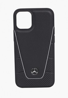 Чехол для iPhone Mercedes-Benz 12 mini (5.4), Dinamic Genuine leather Black