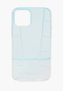 Чехол для iPhone Mercedes-Benz 12/12 Pro (6.1), PC/TPU Transparent line Embossed 1 Iridescent
