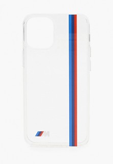 Чехол для iPhone BMW 12 mini (5.4), M-collection PC/TPU Tricolor lines Printed logo Transp