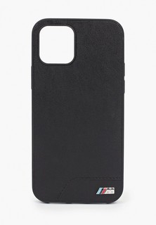 Чехол для iPhone BMW 12/12 Pro (6.1), M-Collection PU Smooth Black
