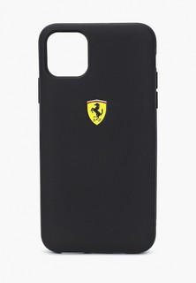 Чехол для iPhone Ferrari 11 Pro Max, On-Track cardslot magnetic PC/TPU Black