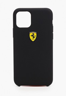 Чехол для iPhone Ferrari 11 Pro, On-Track Silicone case Black