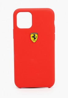 Чехол для iPhone Ferrari 11 Pro, On-Track Silicone case Red