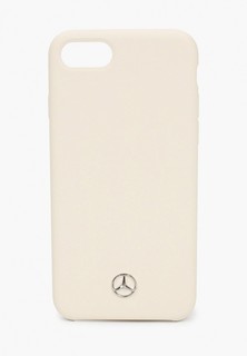 Чехол для iPhone Mercedes-Benz 8 / SE 2020, Silicone line Beige