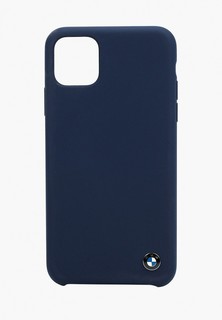 Чехол для iPhone BMW 11 Pro Max, Signature Liquid silicone Navy