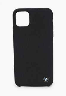 Чехол для iPhone BMW 11 Pro Max, Signature Liquid silicone Space grey