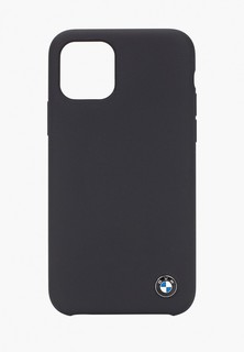 Чехол для iPhone BMW 11 Pro, Signature Liquid silicone Space grey