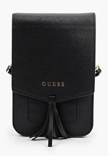 Сумка Guess для смартфонов Wallet Bag Saffiano look Black