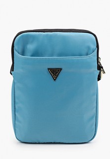 Сумка Guess Сумка для планшетов 10" Nylon Tablet bag with Triangle metal logo Light blue