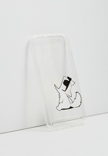 Чехол для iPhone Karl Lagerfeld 11, PC/TPU collection Choupette Fun Gradient Transp