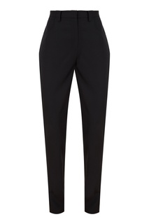 Черные брюки из шерсти и шелка Magda Butrym