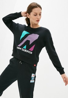 Свитшот New Balance ESSENTIALS TERRAIN GRAPHIC CREW FLEECE