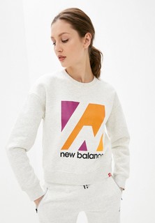 Свитшот New Balance ESSENTIALS TERRAIN GRAPHIC CREW FLEECE