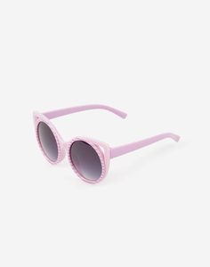 Фиолетовые солнцезащитные очки для девочки Gloria Jeans