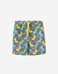 Пляжные шорты с динозаврами для мальчика Gloria Jeans