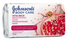 Domix, Мыло с экстрактом Цветка Граната Преображающее Body Care Vita-Rich, 125 г Johnson's