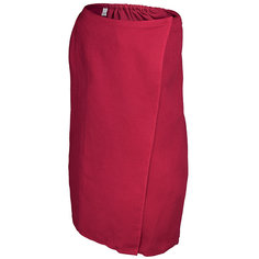Вафельная накидка для женщин Банные штучки 145x78 см красная