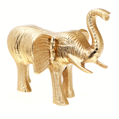 Фигурка слона Koopman золотая 22х9,5х19,5 см