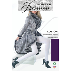 Колготки тёплые Karmen K-Cotton Viola 100 L/XL Кармен