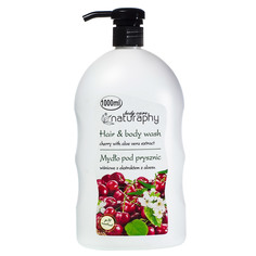Гель для душа Blux Naturaphy "Вишня и алоэ вера" 1 л