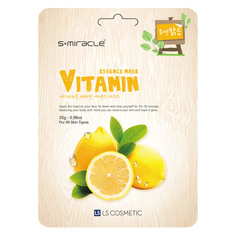 Маска для лица S+miracle "Vitamin Essence" 25 г