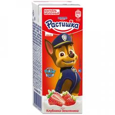 Молоко Растишка "Клубника-Земляника" 2,5%, 210 г