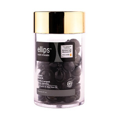 Ellips, Масло для темных волос Shiny Black, 50x1 мл