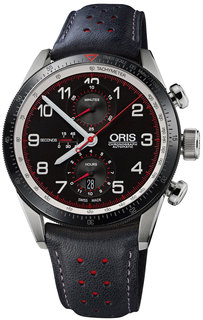 Швейцарские мужские часы в коллекции Calobra Мужские часы Oris 774-7661-44-84-set