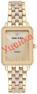 Женские часы в коллекции Diamond Ceramics Женские часы Anne Klein 3668TNGB-ucenka