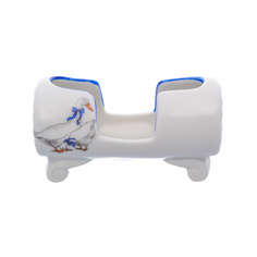 Конфетница гуси (dubi) белый 8 см.